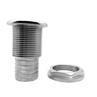 Accessoires et pièces marines les plus populaires du fabricant : Raccord traversant de coque de bateau en acier inoxydable 316