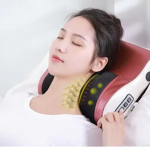 Massaggiatore per Collo con Calore OEM/ODM, Vibratore per Spalle e Schiena, Cuscino Massaggiante da Viaggio con Supporto Morbido - Product Image 6