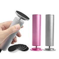 Papier de verre remplaçable 60 pièces dissolvant de callosités pédicure outils de soin des pieds peau dure grattoir à lime électrique