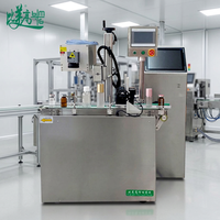 Machine de codage laser UV haute vitesse pour bouchons de bouteilles de boissons avec système de capture de données QR et de traçabilité intégré et voie de rejet