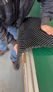 Waterproof and Anti-Slip Interlocking <strong>Garage</strong> <strong>Floor</strong> Tiles Non-Slip PP Plastic and <strong>Rubber</strong> <strong>Mat</strong> for Warehouse and <strong>Garage</strong> Flooring - Product Image 4