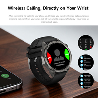 Reloj Inteligente SENBONO con GPS para Hombre, Monitor de Actividad Física, Llamadas Inalámbricas, Control de Música, Resistente al Agua IP67, Diseño de Muñeca, Pantalla Táctil
