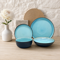 Services de vaisselle en porcelaine céramique avec logo personnalisé, adaptés au lave-vaisselle