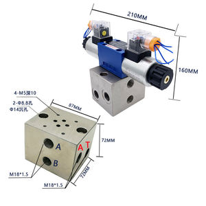 4WE6D 4WE10E DSG-01 DSG-03 บล็อกแมนิโฟลด์ไฮดรอลิก - Product Image 2