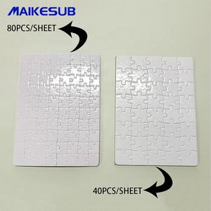 A5 <span class=keywords><strong>Puzzle</strong></span> per adulti giocattolo di sublimazione in bianco personalizzato stampa di trasferimento di calore Logo educativo fai <span class=keywords><strong>da</strong></span> te realizzato in carta per bambini - Product Image 2