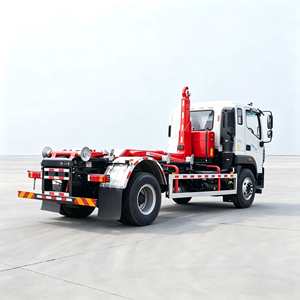 Camion benne à benne basculante Foton Raywoo 16 tonnes, étanche et hermétique, pour la collecte des déchets environnementaux, avec conteneur amovible - Product Image 2