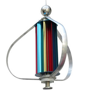 Aspas de Ventilador de Alta Velocidad Luvorb, Generador de Turbina Eólica <span class=keywords><strong>VAWT</strong></span> de 12/24V/48V 300W 400W, Energía Solar Híbrida para Uso Doméstico IP54 - Product Image 5