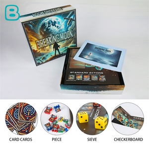 Hội Đồng Quản Trị trò chơi nhà sản xuất thẻ biểu tượng tùy chỉnh đầy đủ màu sắc Cmyk in ấn giá thấp giấy cứng thẻ Hội Đồng Quản trị trò chơi với hộp - Product Image 5