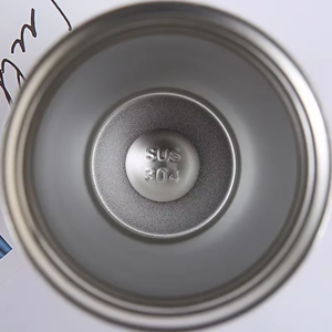380/510ml Digital Stainless Steel Vacuum <b>Coffee</b> Mug 12-24 Hours Insulation Minimalist Design Office Cup - Product Image 3