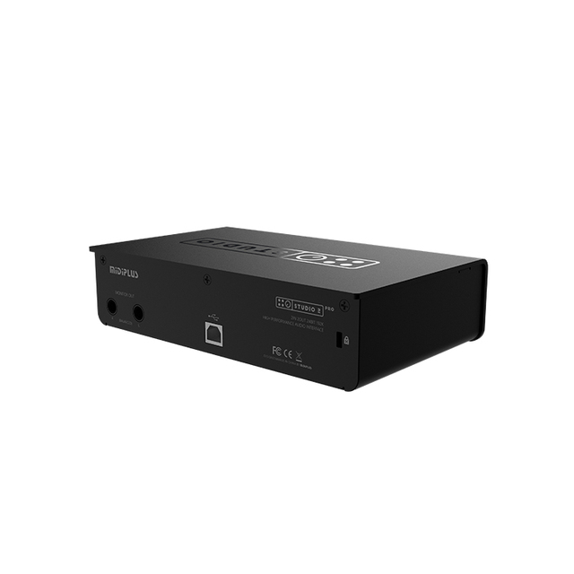 Midiplus Studio 2 Pro Professional USB Audio Interface Soundcard Recording 2 Channel USB Sound Card for Studio Recording