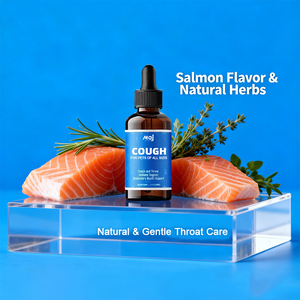 Gouttes à base de plantes pour la toux canine et féline, marque privée OEM - Soulagement, soutien immunitaire, vitamines, minéraux, apaisant pour la gorge, huile de poisson - Qualité supérieure - Product Image 6