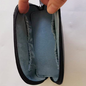 Nuevo diseño de cajas de colección de cuero con cremallera para joyería, cosméticos, anillos, collares, pulseras y pendientes de cuero de lujo. - Product Image 3