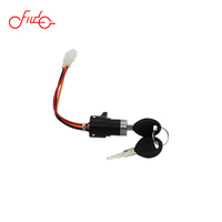 Tricycle électrique Scooter moto serrure à clé interrupteur d'alimentation ABS plastique clé électrique pour vélo électrique