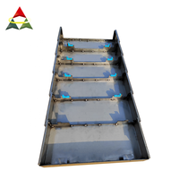 Couvre-bellows télescopiques en acier flexible pour machine CNC, protections