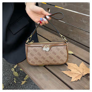 Bolso con estampado de moda para mujer, nuevo bolso de hombro Vintage de moda, uso diario, fiesta, versátil, de lujo, bandolera para mujer - Product Image 2