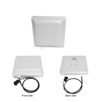 Lecteur de carte UHF intelligent longue portée Contrôle d'accès de porte RS232/485 pour système de stationnement Antena Lecteur intégré RFID 5M G20