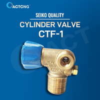Válvula de Cilindro GNV para Tanque GNC, Rosca 25E, Válvula de Cilindro CTF-1, Accesorios para Cilindros de Gas para Sistema de Conversión de Petróleo a Gas