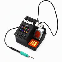 Station de soudage I2C 5SCN, fer à souder intelligent PID haute température 200W avec compatibilité poignée C210/C245/C115 pour réparation de téléphones