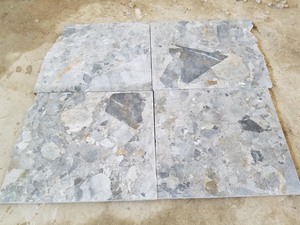 Pierre naturelle de style vietnamien jaune, pavage à chaud, Direct d'usine, propre carrière, poli, multicolore, Table à manger - Product Image 3