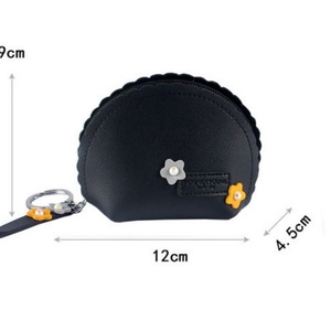 Fashionable Women's Mini Simple Coin <b>Purse</b> with Zipper Closure Waterproof Candy Pattern Card Holder Wallet and Keychain Bag - Product Image 6