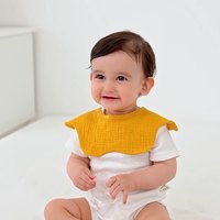 Bavoirs pour bébé en mousseline 100% coton personnalisés, bavoirs pour bébé imprimés personnalisés, bavoirs pour bébé en coton en gros, bavoirs pour bébé super doux