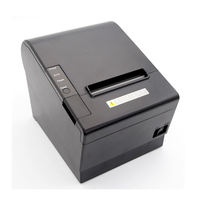 Impresora Térmica de Recibos POS de Escritorio de 80 mm con Cable USB, Compatible con Impresión de Etiquetas, Impresión de Facturas de Supermercado a 203 dpi