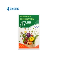 Tablette d'affichage numérique Portable Zkong, écran Led, affichage Lcd, étiquette de prix