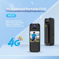 Caméra d'action AG13 4G portable avec appel vidéo, faible consommation d'énergie, sans prise en charge HD, mini caméra pour le sport
