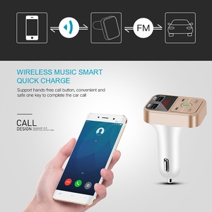 Bộ Phụ Kiện Xe Hơi Eonline Bộ Phát <span class=keywords><strong>FM</strong></span> Không Dây Rảnh Tay LCD Máy Nghe Nhạc MP3 Bộ Sạc USB 5V 2.1A Phụ Kiện Xe Hơi Rảnh Tay - Product Image 3