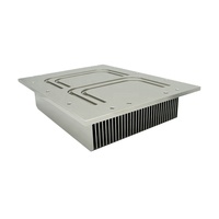 Dissipateur thermique classique en aluminium, haute qualité, 200mm, CNC, radiateur extrusion haute puissance, grande plaque de dissipateur thermique, qualité industrielle