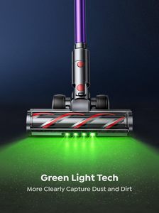 Aspirateur Balai Sans Fil Léger A33B, Aspirateur Portable pour la Maison, avec Brosse de Sol Auto-Portante Anti-Emmêlement - Product Image 3