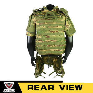 Chaleco Táctico de Camuflaje Impermeable de Nailon Personalizado, Portaplacas con Corte Láser Molle, Liberación Rápida, Ajustable, Equipo de Protección para Caza - Product Image 4