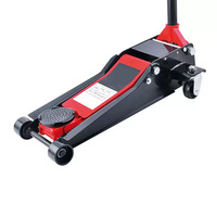 5T Car Floor Jack Doble bomba baja, función de caída lenta, para cambiar neumáticos, 5T Car Floor Jack