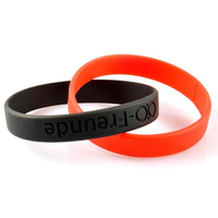 Bracelets en silicone vierges, personnalisables multicolores pour événements sportifs, fêtes, fournitures de décoration DIY avec logo
