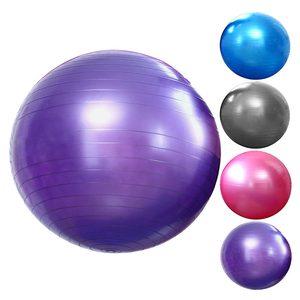 2025 biểu tượng Tùy chỉnh chống bùng nổ Lõi lớn Pilates bán buôn tập thể dục tập thể dục phòng tập thể dục 45cm 55cm 65cm 75cm PVC yoga bóng - Product Image 3