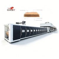 Línea de Producción Automática de Cartón Corrugado Eléctrico Bc Flute de 3000 mm, Ahorro de Energía, Cajas de Embalaje Impresas para Herramientas de Jardín