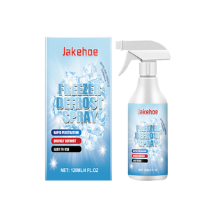 Jakehoe Eco-Friendly Fast-Acting Freezer Defrost Spray Refrigerator Ice Melter with High Foam Cleaning 120ml - Product Image 1