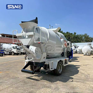 Hochwertiger kleiner Betonmischer 2,5 m ^ 3 Fabrik preis Dreirad-Mini-Betonmischer - Product Image 2