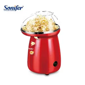 Sonifer SF-4014 al por mayor uso en casa 220V libre de aceite portátil eléctrico automático mini aire caliente palomitas de maíz