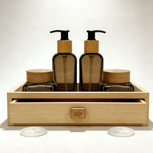 Hochwertige Hautpflege 50ml 100ml Kosmetik-Glasflaschen mit Lotionspumpe Foundation Individuelle Farbflaschen und Tiegel <span class=keywords><strong>Set</strong></span> 888J Hautpflege-Serum - Product Image 2