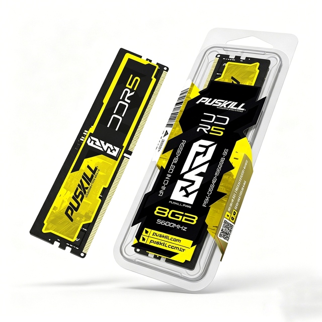 PUSKILL Exported Good Quality Ddr5 16GB 4800MHz/5200MHz/5600MHz 8GBand 32GB Memory Modules for Desktop Computers