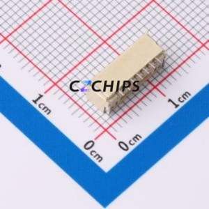 ZX-GH1.25-WT7 Wire-to-Board Pin Header SMD,P=1.25mm,Horizontal Mount Connector 1x7P 1.25mm Horizontal Mount GH - Product Image 2