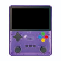 Konsol Game Video Retro Sumber Terbuka R39S Sistem Linux Layar IPS 4 Inci Portabel Saku untuk Pemain Game Video PSP