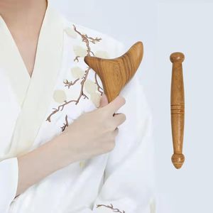 Alat Pijat Kaki Kayu Segitiga Gua Sha 2PCS, Pemijat Refleksi, Pereda Nyeri Otot, Promo Hot Sale - Product Image 4