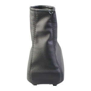 Opel Astra F Gear <b>Shift</b> Cover Black Leather Manual Transmission Dust Cover Individual Fitment - Product Image 1