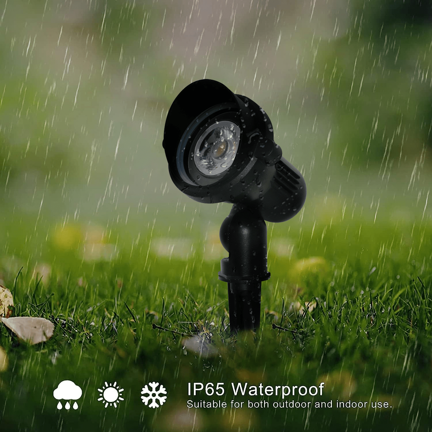 Gouly Customized Modern 6W 24V Ip65 Aluminum RGBW WiFi Control Spot Lawn Light Garden Spike Led Light