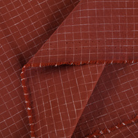 Tissu en maille tissée 93% nylon 7% polyester 70D 99GSM imperméable, écologique, semi-mat, Ripstop, pour vêtements de sport, vestes, sacs, garçons