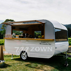 Electric Concession Truck Resistant Mobile Food Unit Custom Configuration For BBQ Pizza Hot Dog Coffee Outdoor Vending Service - Product Image 2