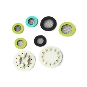 Rubber Mesh Washer For Showers Rubber O Ring With Filter Plumbing Hose Shower Head Gasket With Wire Mesh
