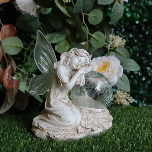 ไฟสวน LED พลังงานแสงอาทิตย์รูปนางฟ้า ดีไซน์สวยงาม กันน้ำ เปลี่ยนสีได้ ของขวัญสุดพิเศษ - Product Image 4